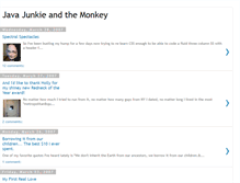 Tablet Screenshot of junkie-n-monkey.blogspot.com