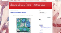 Desktop Screenshot of brincandocomcores2.blogspot.com