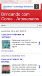 Mobile Screenshot of brincandocomcores2.blogspot.com