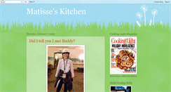 Desktop Screenshot of matisseskitchen.blogspot.com