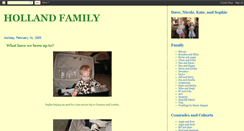 Desktop Screenshot of hollandfamilyblogspot.blogspot.com