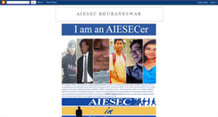 Desktop Screenshot of aiesecbbsr.blogspot.com