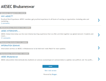 Tablet Screenshot of aiesecbbsr.blogspot.com