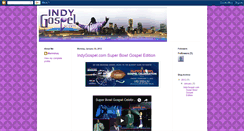 Desktop Screenshot of indygospel.blogspot.com