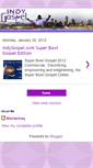 Mobile Screenshot of indygospel.blogspot.com