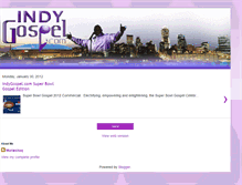 Tablet Screenshot of indygospel.blogspot.com