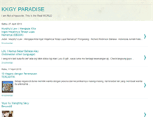 Tablet Screenshot of kkgyparadise.blogspot.com