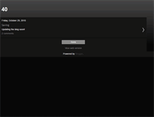 Tablet Screenshot of 40p20y.blogspot.com