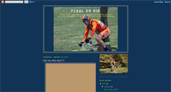 Desktop Screenshot of pedalordie.blogspot.com