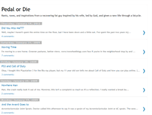 Tablet Screenshot of pedalordie.blogspot.com