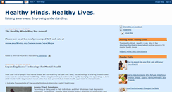 Desktop Screenshot of apahealthyminds.blogspot.com