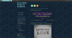 Desktop Screenshot of cacauwallerdesign.blogspot.com