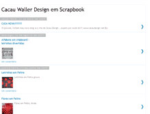 Tablet Screenshot of cacauwallerdesign.blogspot.com