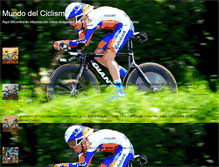 Tablet Screenshot of mundodelciclismo.blogspot.com