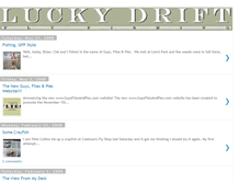 Tablet Screenshot of luckydrift.blogspot.com
