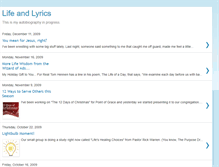Tablet Screenshot of lifeandlyrics-jamey.blogspot.com