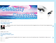 Tablet Screenshot of celebritystartalk.blogspot.com