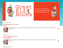 Tablet Screenshot of greatkidbooks.blogspot.com