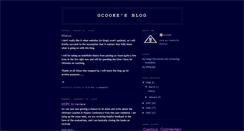Desktop Screenshot of gcooke.blogspot.com