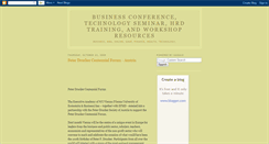 Desktop Screenshot of conferenceseminartrainingworkshop.blogspot.com