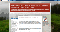 Desktop Screenshot of beli-kereta-lelong.blogspot.com