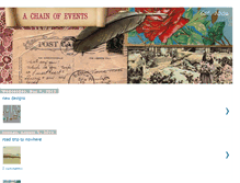 Tablet Screenshot of achainofevents.blogspot.com