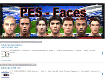 Tablet Screenshot of pes-faces.blogspot.com