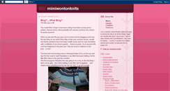 Desktop Screenshot of mimiwontonsknitpage.blogspot.com