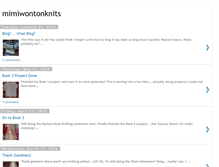 Tablet Screenshot of mimiwontonsknitpage.blogspot.com