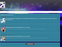 Tablet Screenshot of amcec-salud.blogspot.com