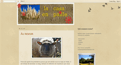 Desktop Screenshot of lacasaenpaille.blogspot.com
