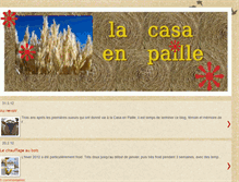 Tablet Screenshot of lacasaenpaille.blogspot.com