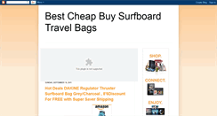 Desktop Screenshot of bestcbuysurfboardtravelbags.blogspot.com