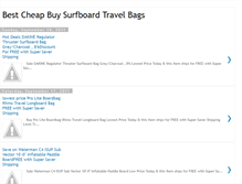 Tablet Screenshot of bestcbuysurfboardtravelbags.blogspot.com