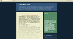 Desktop Screenshot of faithofthefree.blogspot.com