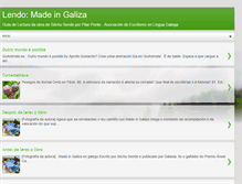 Tablet Screenshot of lendomadeingaliza.blogspot.com