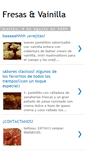 Mobile Screenshot of fresasyvainilla.blogspot.com