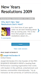 Mobile Screenshot of newyearsresolutions2009.blogspot.com