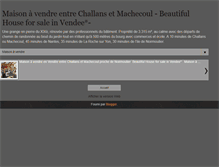 Tablet Screenshot of maisongrangevendee.blogspot.com