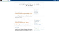 Desktop Screenshot of gg-post-notausgabe.blogspot.com