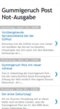 Mobile Screenshot of gg-post-notausgabe.blogspot.com
