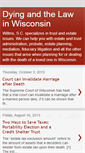Mobile Screenshot of dyingandthelawinwisconsin.blogspot.com