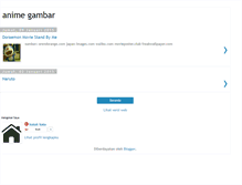 Tablet Screenshot of animegambar.blogspot.com