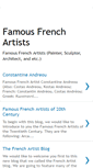 Mobile Screenshot of famousfrenchartists.blogspot.com