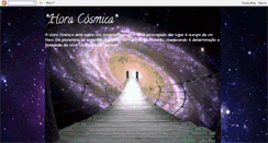 Desktop Screenshot of horacosmica.blogspot.com