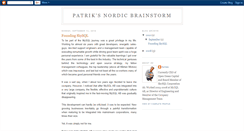 Desktop Screenshot of nordicbrainstorm.blogspot.com