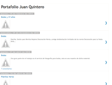 Tablet Screenshot of portafoliojuanquintero.blogspot.com