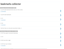 Tablet Screenshot of bookmarkscollector.blogspot.com