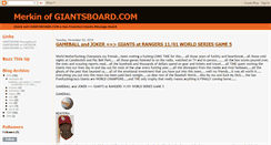 Desktop Screenshot of giantsboard.blogspot.com