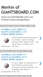 Mobile Screenshot of giantsboard.blogspot.com